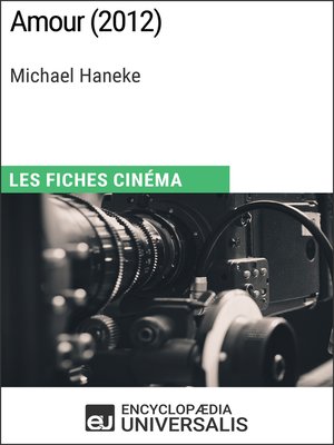 cover image of Amour de Michael Haneke